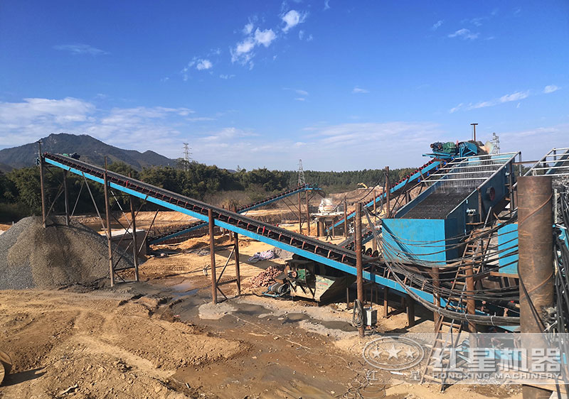 機制砂石需求量大，大小規(guī)模砂石廠開辦起來