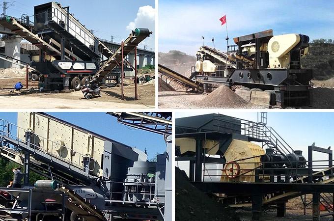 不同型號的移動(dòng)磕石機(jī)圖集