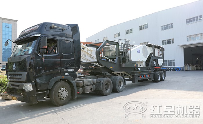 紅星移動式人造沙機(jī)