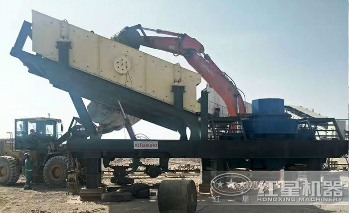 移動制砂機(jī)