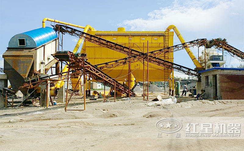 造沙機現(xiàn)場