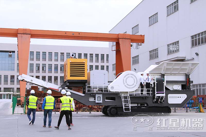 履帶式碎石粉沙機設(shè)備廠家