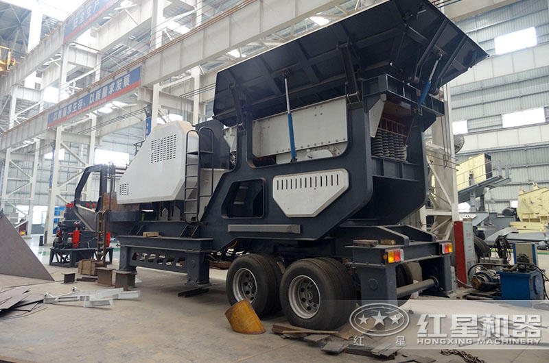 移動制砂機生產車間，自主研發(fā)生產，降低中間商成本20%