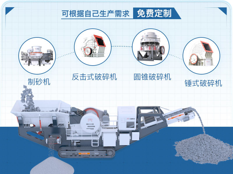 車載碎石機(jī)配置方案多種多樣，可按需定制