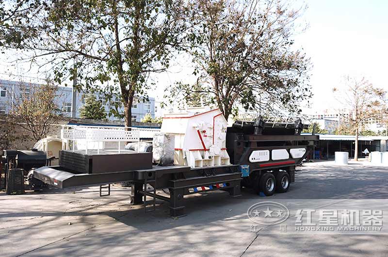 反擊破移動(dòng)破碎機(jī)，破碎+篩分，省時(shí)省力