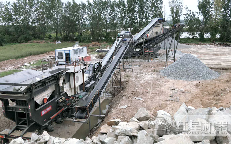 車載移動(dòng)制砂機(jī)